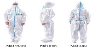 Review chi tiết bộ đồ bảo hộ y tế bảy món