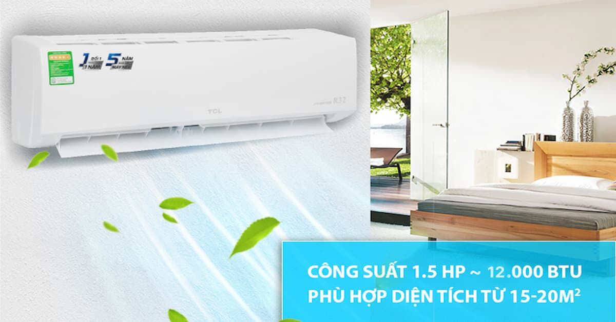 Review chi tiết máy điều hòa TCL TAC-13CSD/XA66
