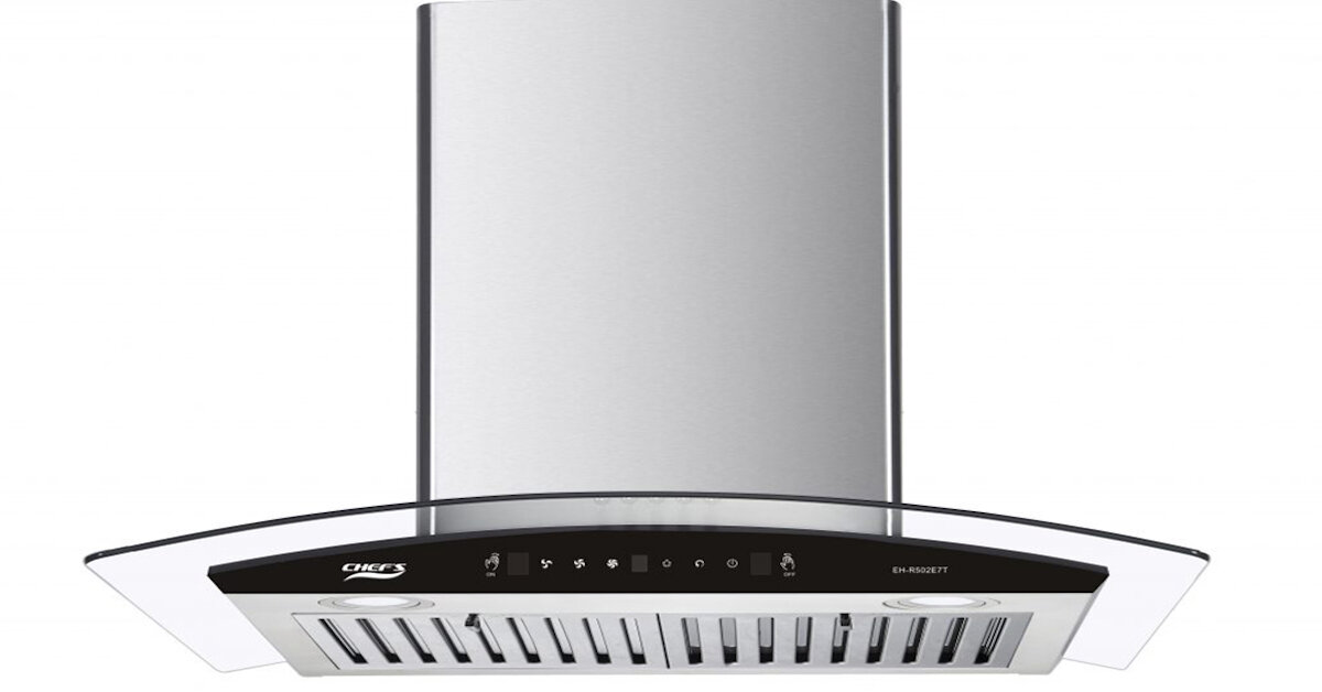 Review chi tiết máy hút mùi áp tường Chef's EH-R502E7T