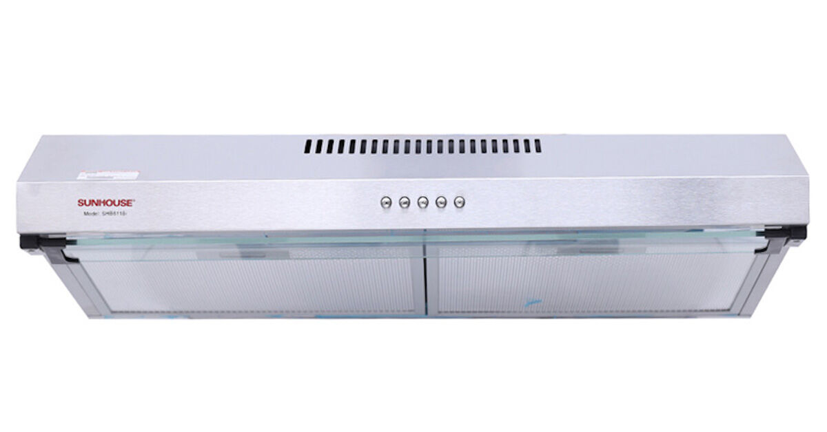 Review chi tiết máy hút mùi Sunhouse SHB6118I