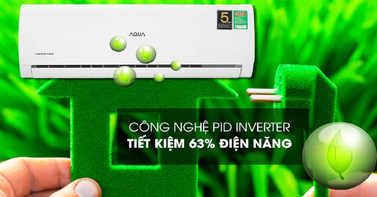 Review chi tiết máy lạnh Aqua 1.5HP AQA-KCRV13TK