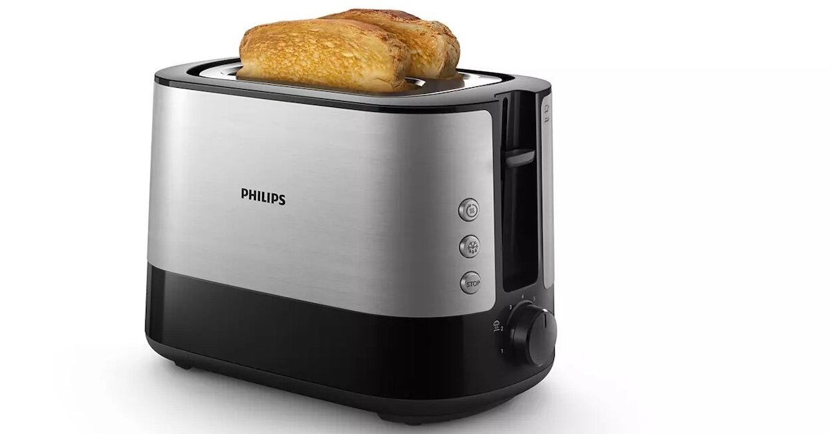 Review chi tiết máy nướng bánh mì Philips HD2637
