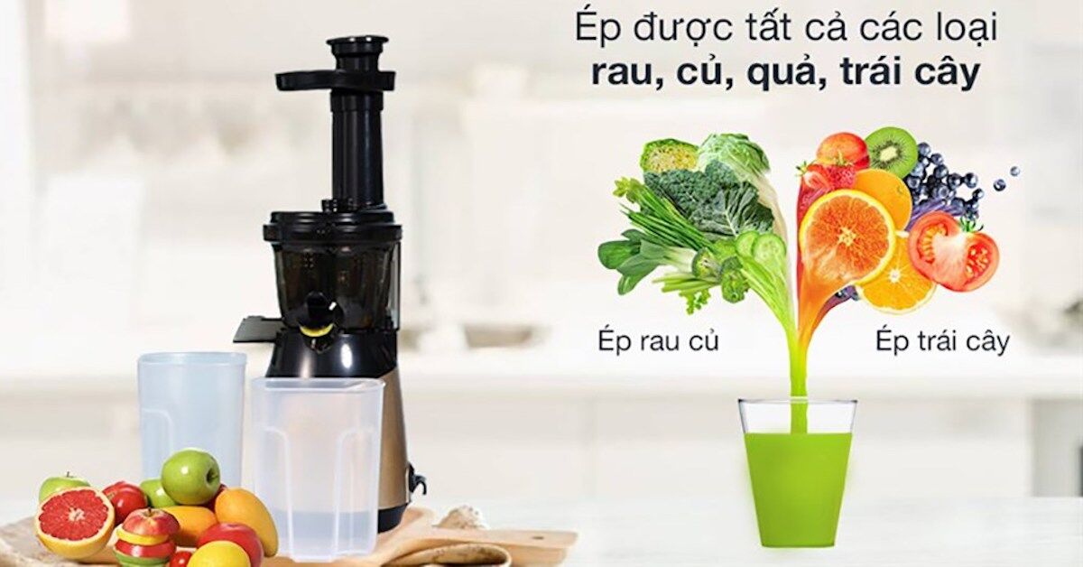 Review chi tiết thông tin về máy ép chậm Ferroli FSJ-150M