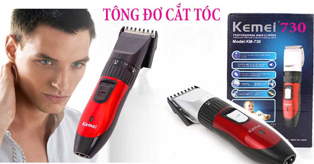 Review chi tiết tông đơ cắt tóc Kemei - Giá rẻ, chất lượng ổn định