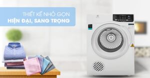 Review chi tiết ưu nhược điểm máy sấy quần áo Electrolux