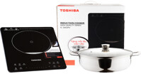Review chi tiết về bếp điện từ Toshiba ic-20s3pv hot hiện nay