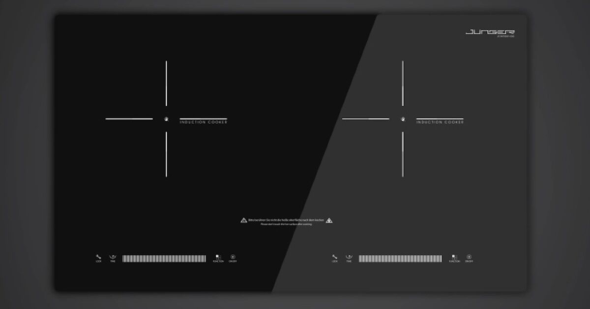 Review chi tiết về bếp từ đôi Junger NKD-22+