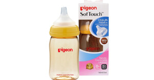 Review chi tiết về bình sữa Pigeon cổ rộng 160ml