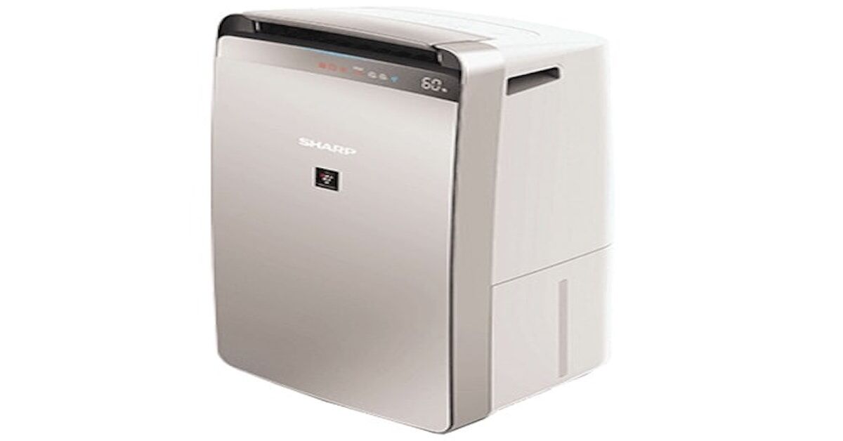 Review chi tiết về máy lọc không khí và hút ẩm Sharp dw-j27fv-s