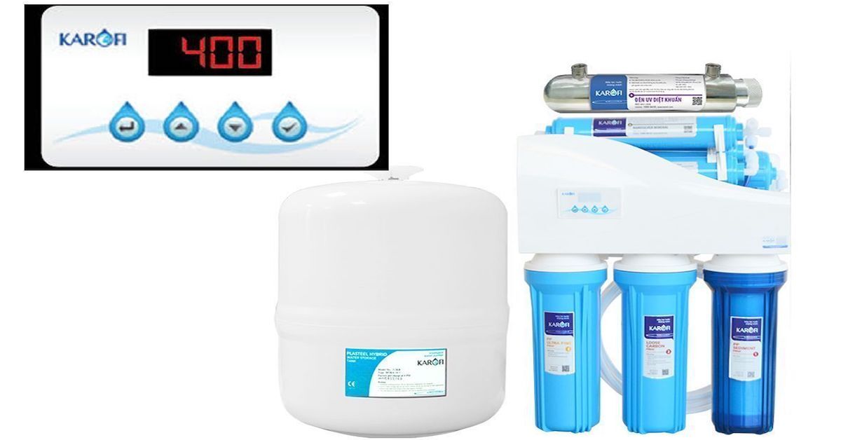 Review chi tiết về máy lọc nước Karofi KT-K8I bạn nên biết