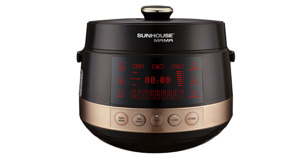 Review chi tiết về nồi áp suất điện tử đa năng Sunhouse Mama SHD1586B