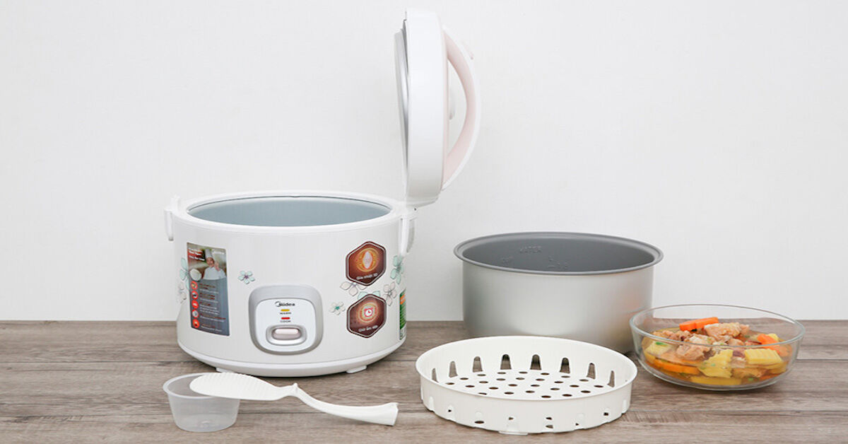 Review chi tiết về nồi cơm điện Midea MR-CM1825