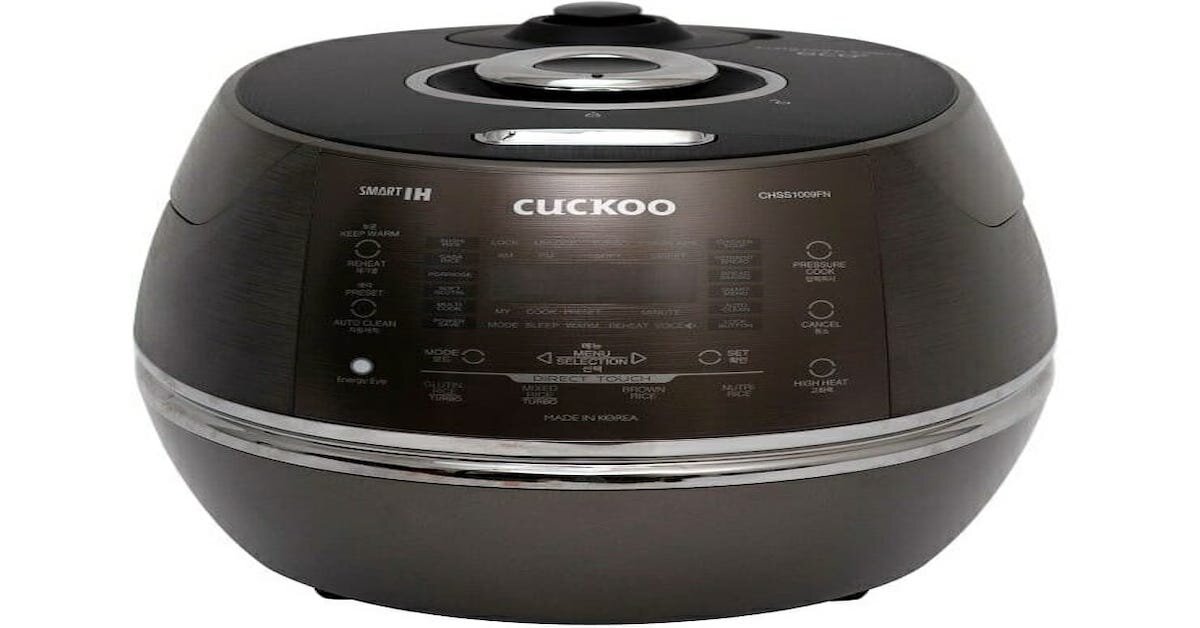 Review chi tiết về nồi cơm điện cao tần Cuckoo CRP-CHSS1009FN