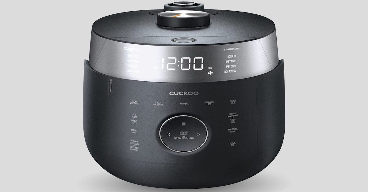 Review chi tiết về nồi cơm điện cao tần Cuckoo CRP-LHTR1009F
