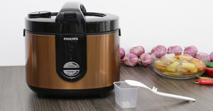 Review chi tiết về nồi cơm điện Philips HD3132/68 bạn nên biết