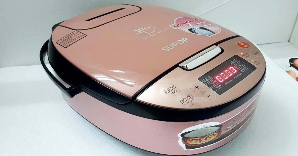 Review chi tiết về nồi cơm điện Supor 1.5 lít cfxb40fc33vn-75
