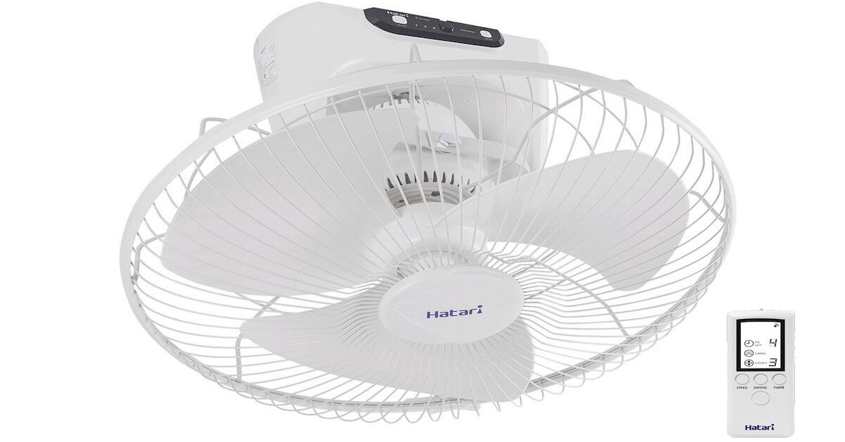 Review chi tiết về quạt đảo trần Hatari HT-C16R1