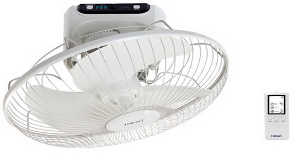 Review chi tiết về quạt đảo trần Hatari HT-C18R1