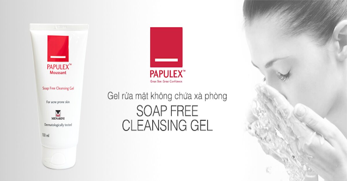 Review chi tiết về sản phẩm sữa rửa mặt Papulex dành cho da mụn