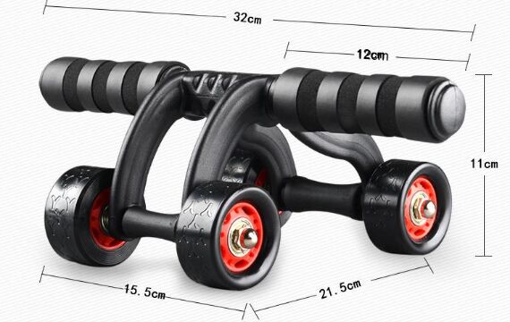 Review con lăn tập cơ bụng 4 bánh Slimmer Zeno tập có hiệu quả không?