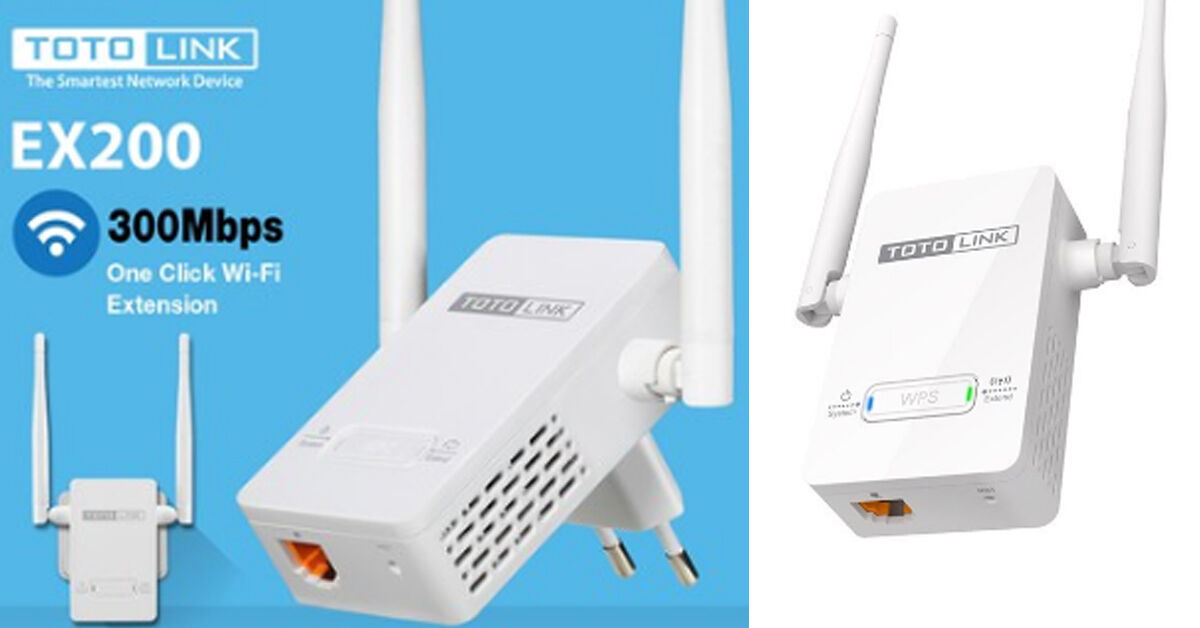Review đánh giá bộ mở rộng sóng Wifi TOTOLINK EX200 - rất đáng đồng tiền bát gạo
