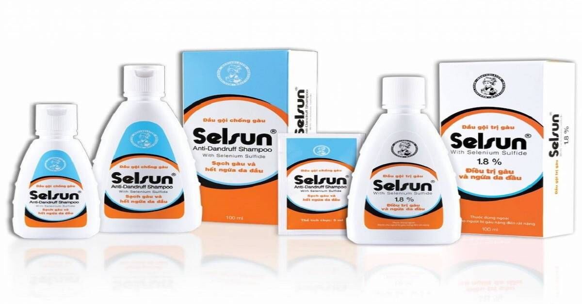 Review Dầu gội Selsun trị gàu có tốt không? Có mấy loại?
