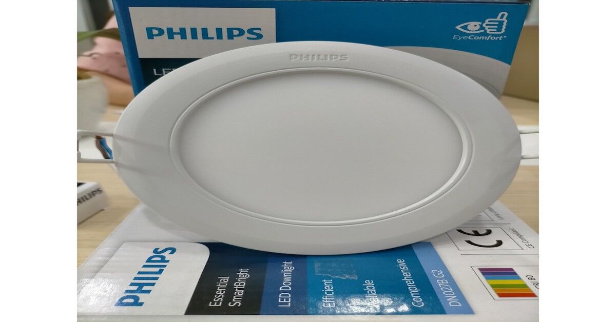 Review đèn led âm trần Philips Marcasite