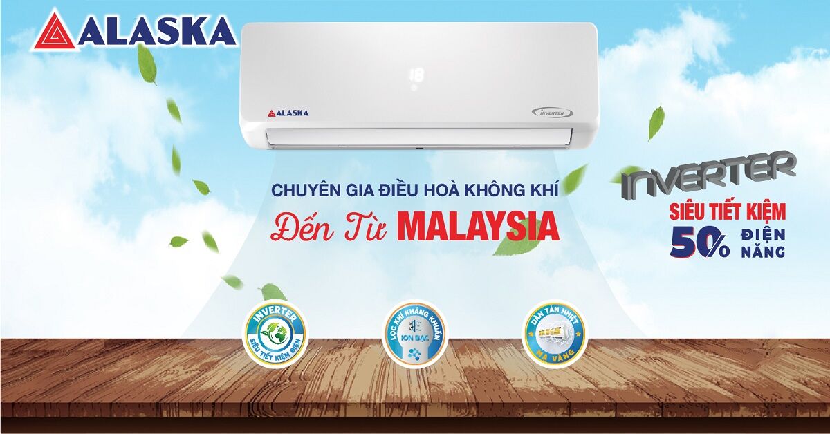 Review điều hòa Alaska AC-9WI 9000BTU 1 chiều Inverter