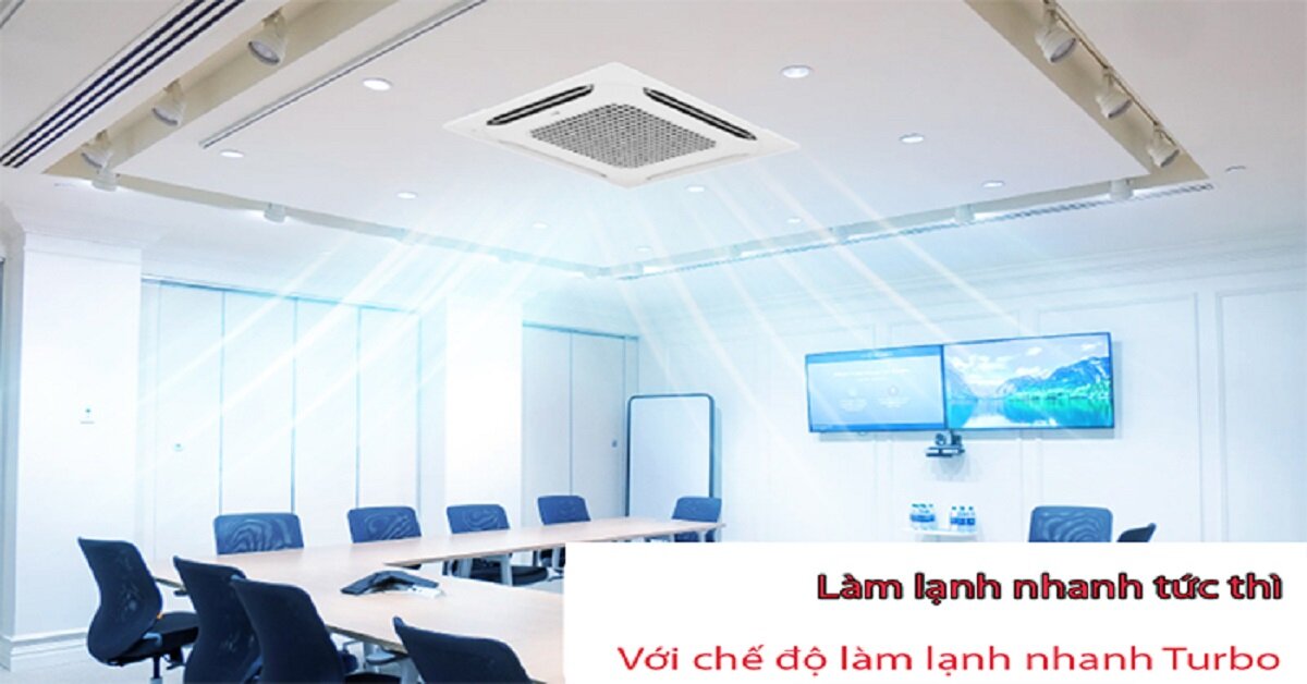 Review điều hòa âm trần Casper 36000BTU 1 chiều inverter CC-36IS33