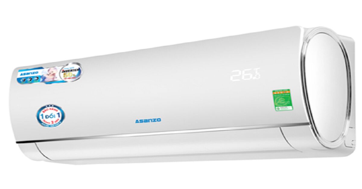 Review điều hòa Asanzo 1 chiều 18000Btu K18n66a: Giá rẻ - đa năng- thân thiện môi trường