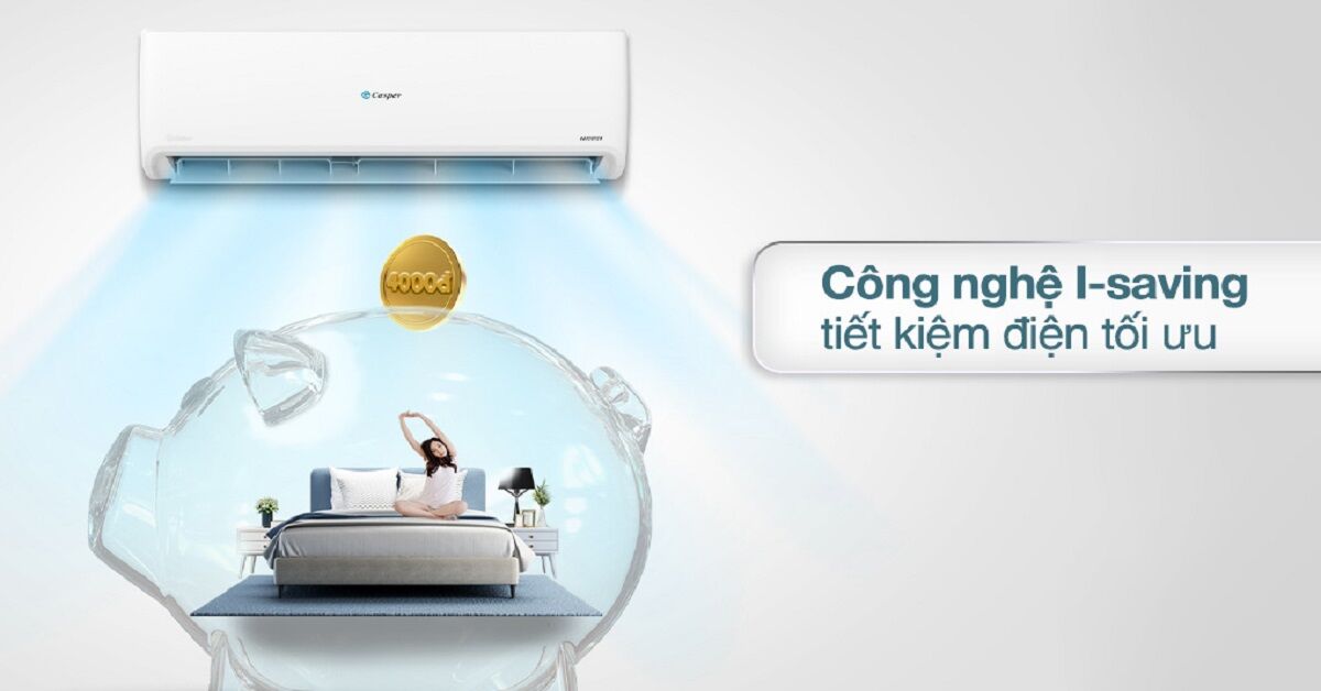 Review điều hòa Casper Inverter 9500 BTU GC-09IS35 mới 2023