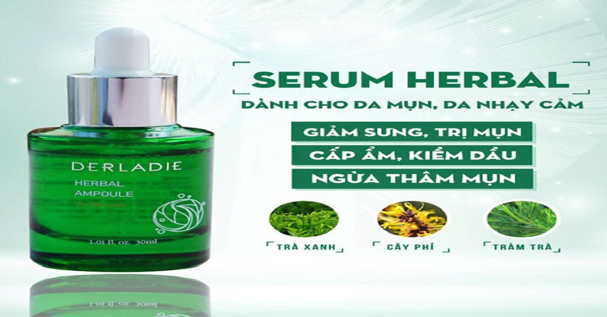 Review dòng serum Derladie