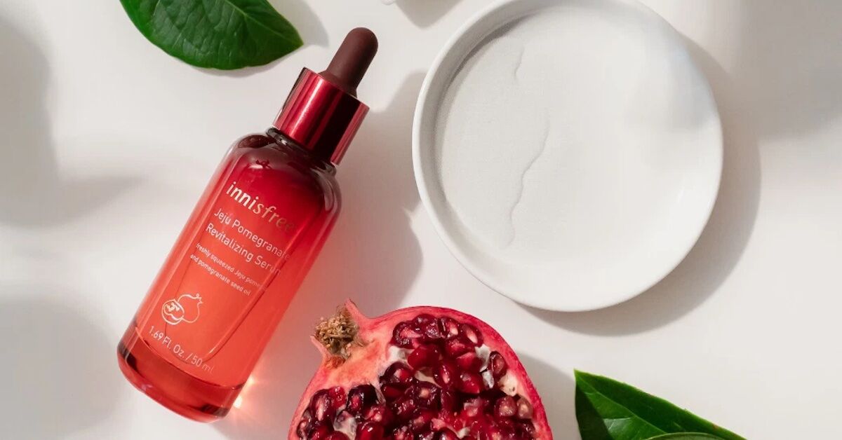 Review dòng serum Innisfree lựu đỏ xem có xịn thật không?
