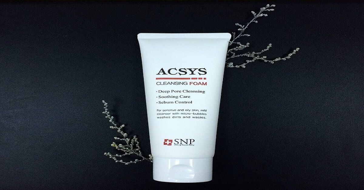 Review dòng sữa rửa mặt Acsys Cleansing Foam, sữa rửa mặt tạo bọt có gây khô da?