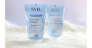 Review dòng sữa rửa mặt dành cho da mụn SVR