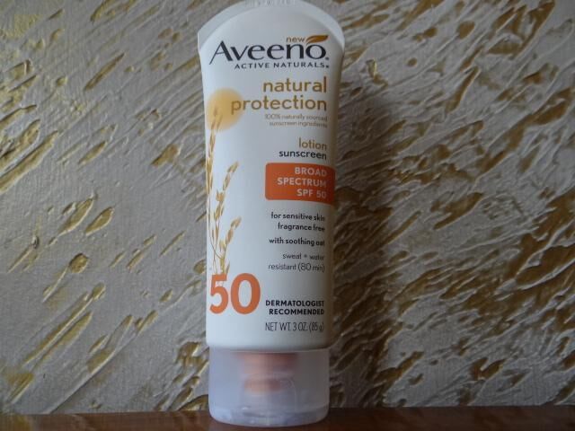 Review kem chống nắng Aveeno natural Protection Lotion sunscreen