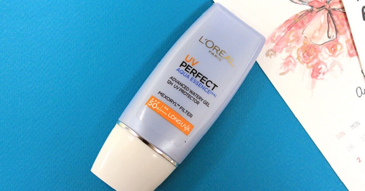 Review Kem Chống Nắng giá rẻ L'Oreal Paris UV Perfect Aqua Essence SPF50+ PA++++