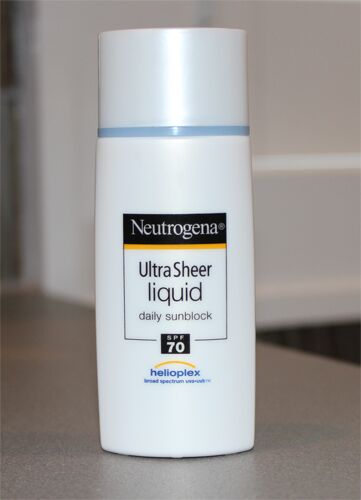 Review kem chống nắng Neutrogena Ultra sheer liquid daily sunscreen SPF70