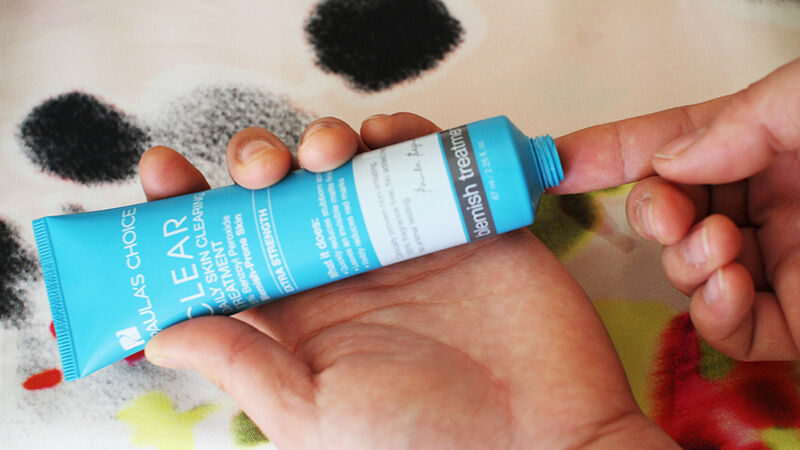 Review kem trị mụn Paula's Choice Clear Extra Strength Daily Skin Clearing Treatment with 5% Benzoyl Peroxide