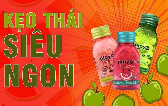 Review kẹo Playmore vị xoài có ngon không, giá bao nhiêu, mua ở đâu