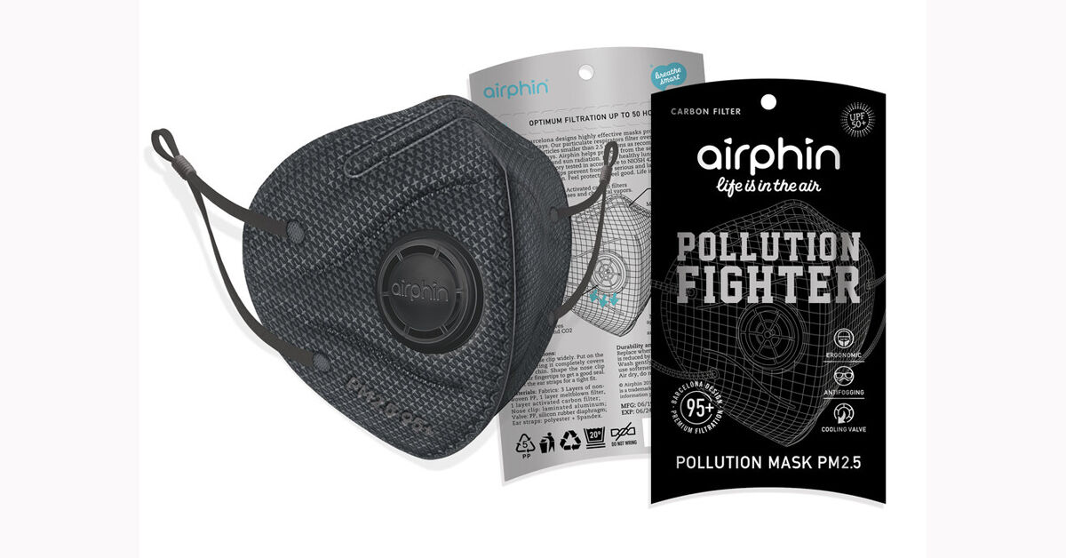 Review khẩu trang Airphin chống bụi mịn PM2.5: chất lượng có tốt không?