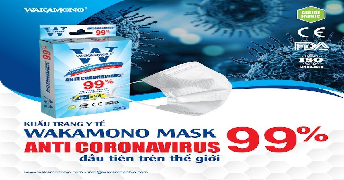 Review khẩu trang Wakamono
