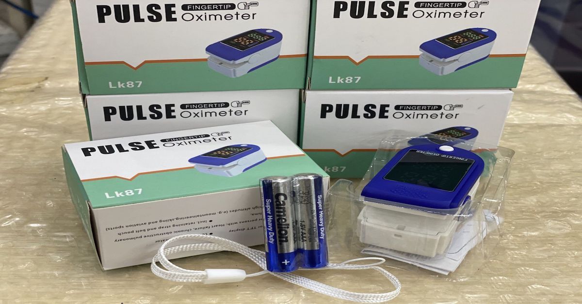 Review máy đo SpO2 Pulse Oximeter LK87