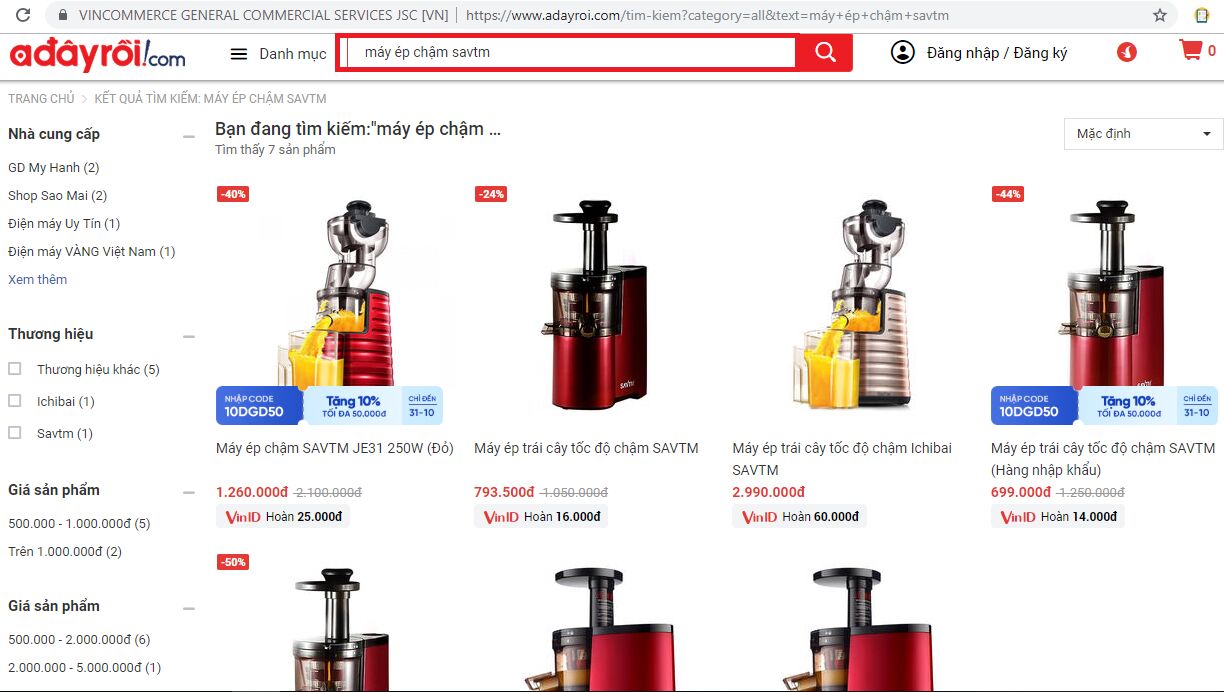 Review máy ép chậm SAVTM có tốt không, giá bao nhiêu, mua ở đâu?