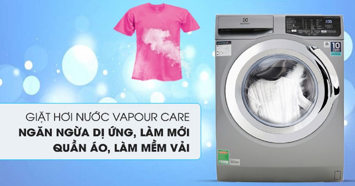 Review máy giặt cửa ngang Electrolux 9kg EWF9024BDWA