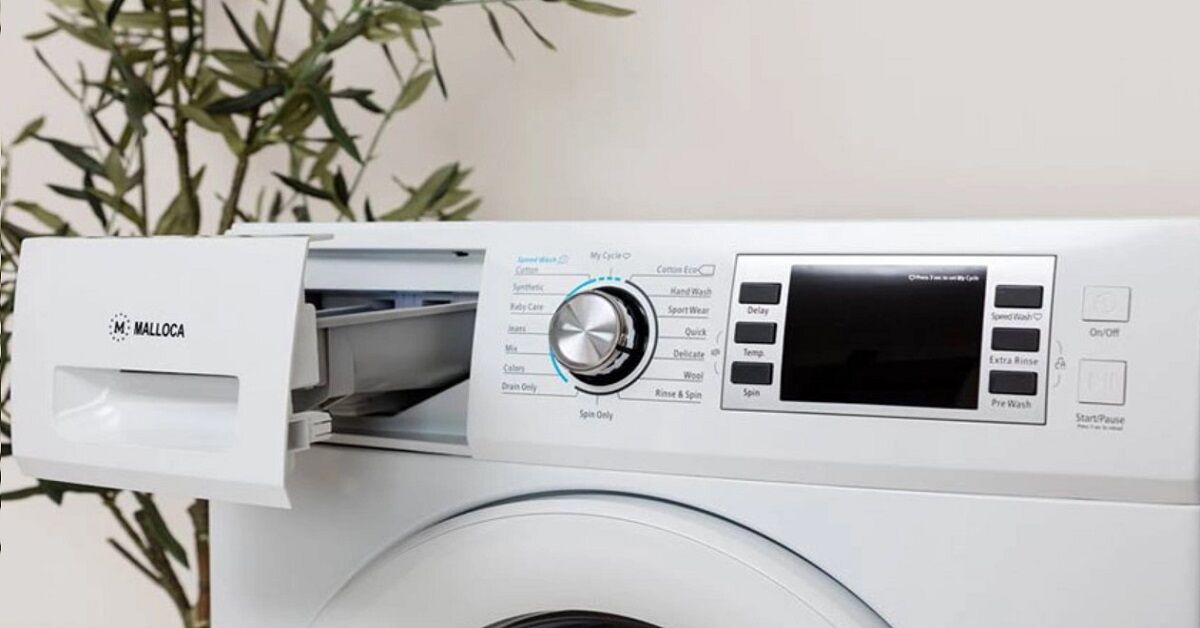 Review máy giặt kết hợp sấy Malloca MWD-FC100
