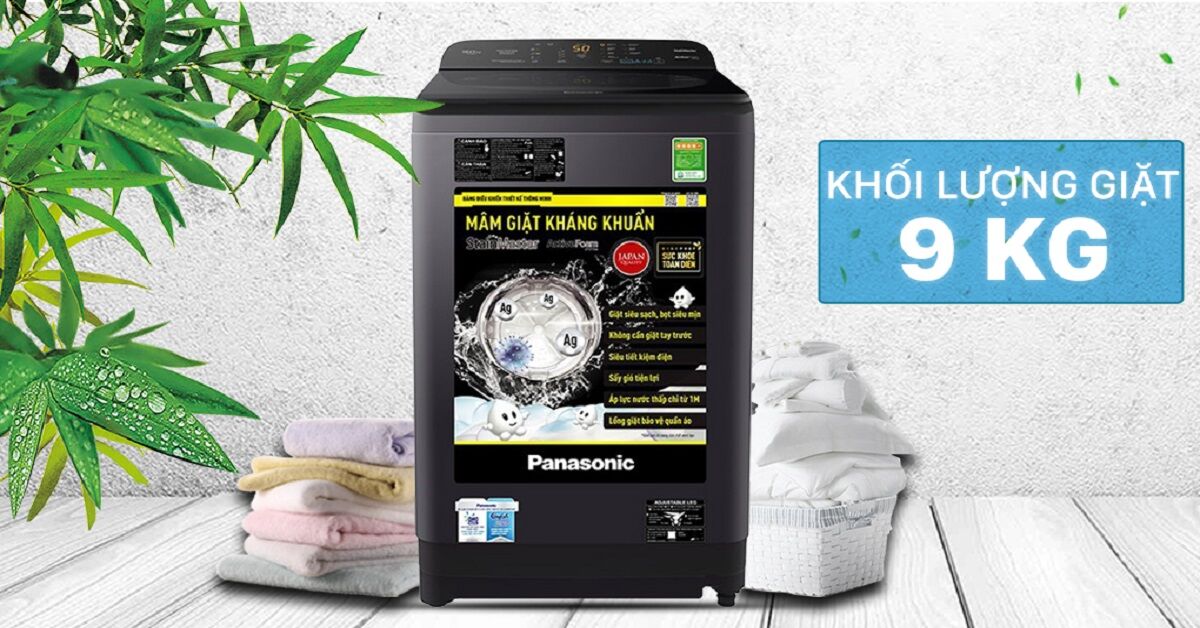 Review máy giặt Panasonic 9Kg model Panasonic NA-F90A9BRV