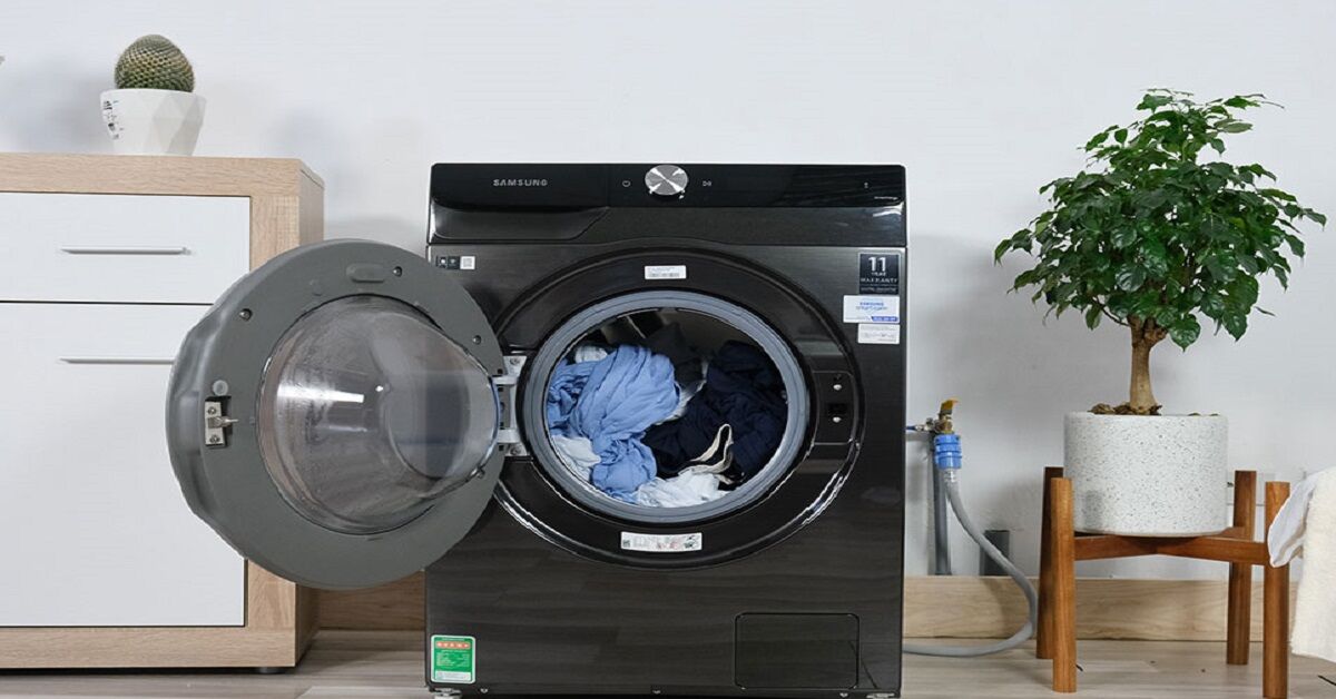 Review máy giặt Samsung 9kg WW90TP54DSB/SV