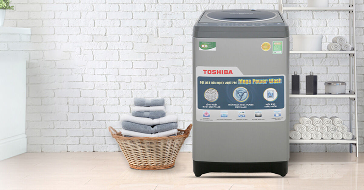 Review máy giặt Toshiba lồng đứng Inverter 9 kg AW-DJ1000CV