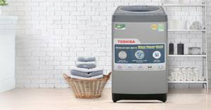 Review máy giặt Toshiba lồng đứng Inverter 9 kg AW-DJ1000CV